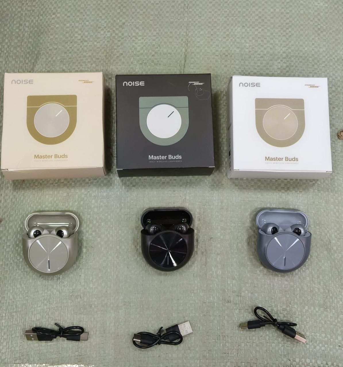Noise Master Buds True Wireless Earbuds with Premium Design, Clear Sound & Long Battery Life