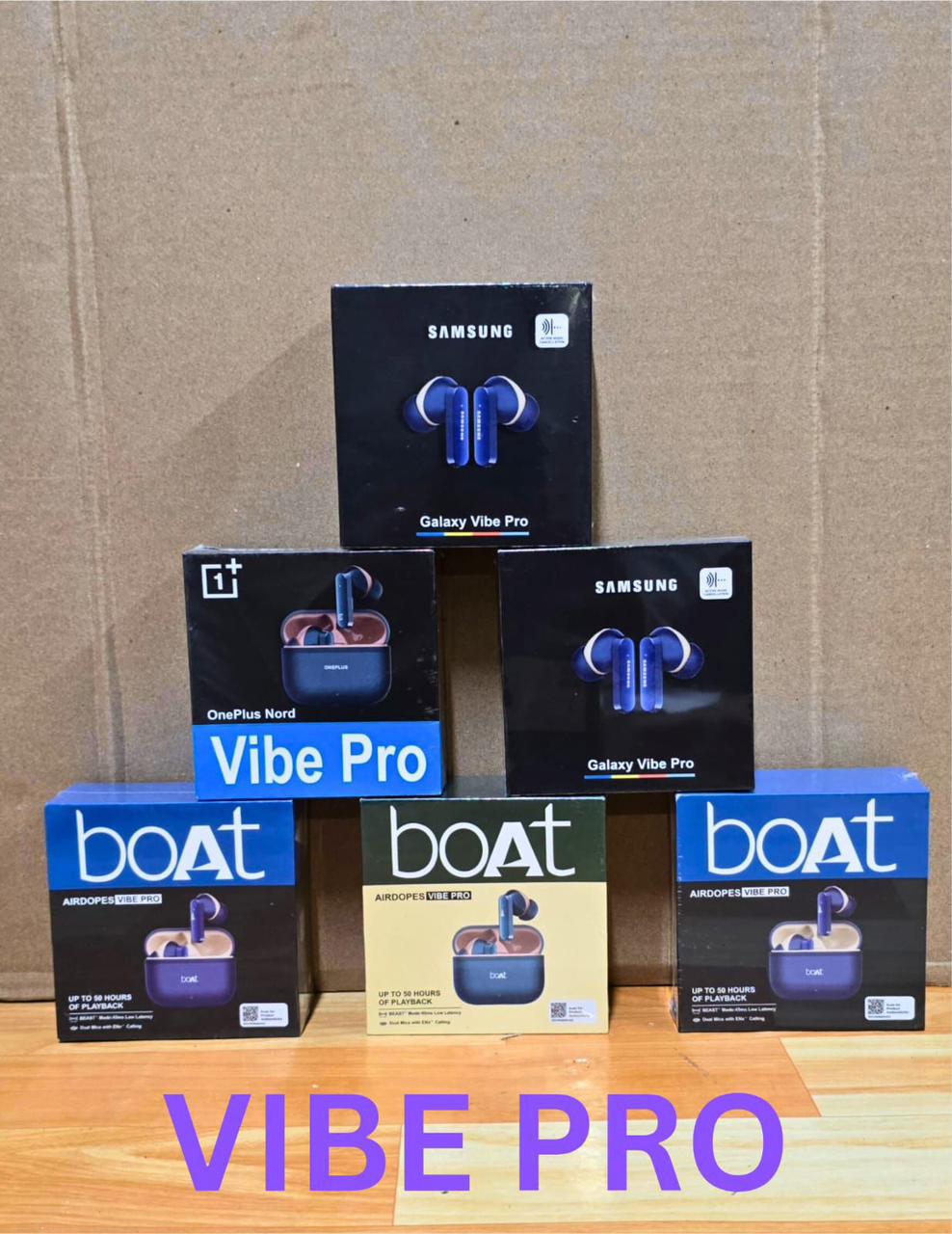 Vibe Pro True Wireless Earbuds | Powerful Sound, Long Battery Life & Premium Design