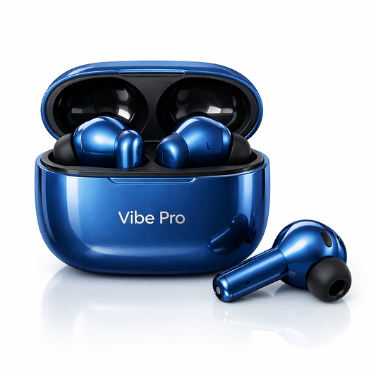 Vibe Pro True Wireless Earbuds | Powerful Sound, Long Battery Life & Premium Design