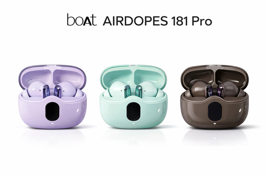 boAt Airdopes 181 Pro True Wireless Earbuds | 100 Hours Playback, BEAST  Mode, ENx Technology