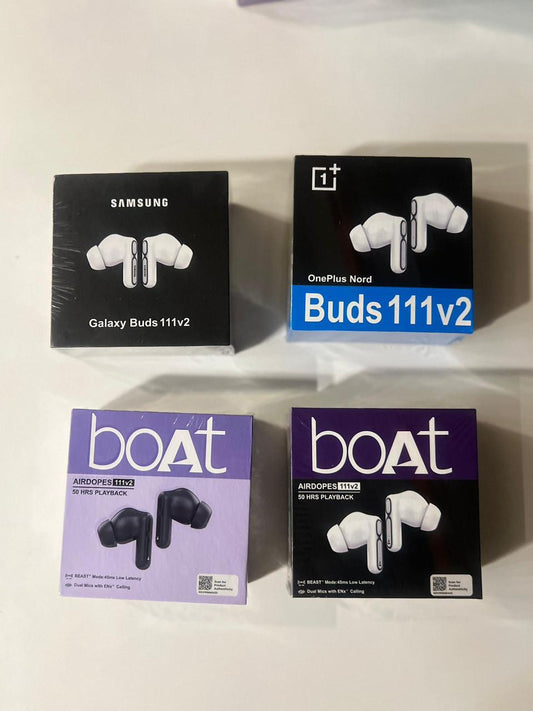 True Wireless Bluetooth Earbuds with Powerful Sound, Long Battery Life & Touch Control